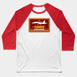 SU-27 Flanker Baseball T-Shirt